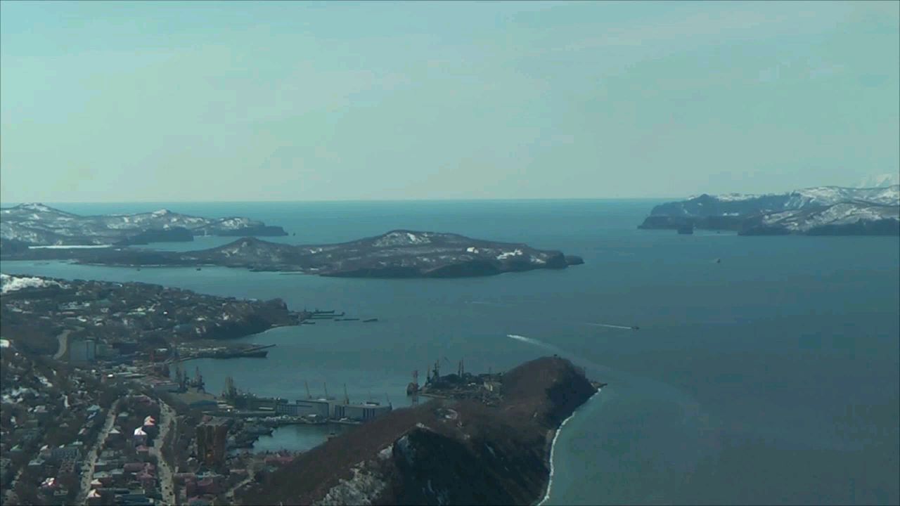 彼得罗巴甫洛夫斯克上空的空军飞行